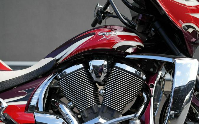 2015 Victory Motorcycles Magnum Ness Midnight Cherry