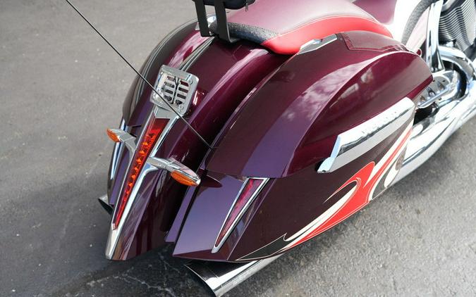 2015 Victory Motorcycles Magnum Ness Midnight Cherry