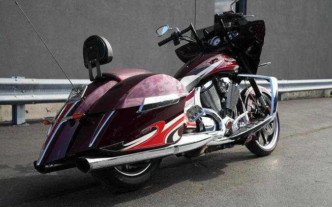 2015 Victory Motorcycles Magnum Ness Midnight Cherry