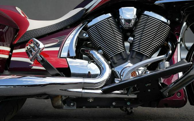 2015 Victory Motorcycles Magnum Ness Midnight Cherry