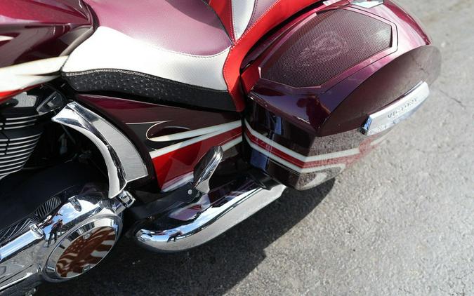 2015 Victory Motorcycles Magnum Ness Midnight Cherry