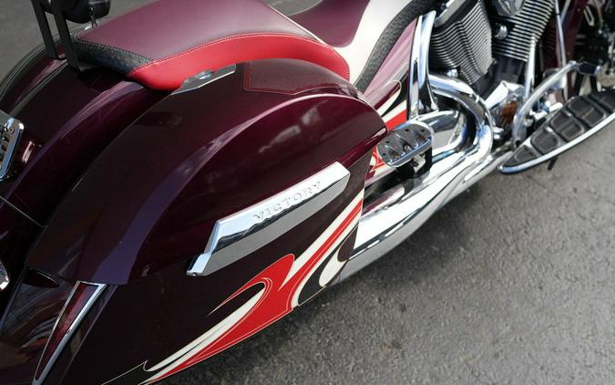 2015 Victory Motorcycles Magnum Ness Midnight Cherry
