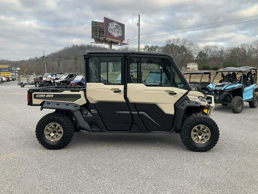 2024 Can-Am Defender MAX Limited HD10 Desert Tan & Timeless Bl