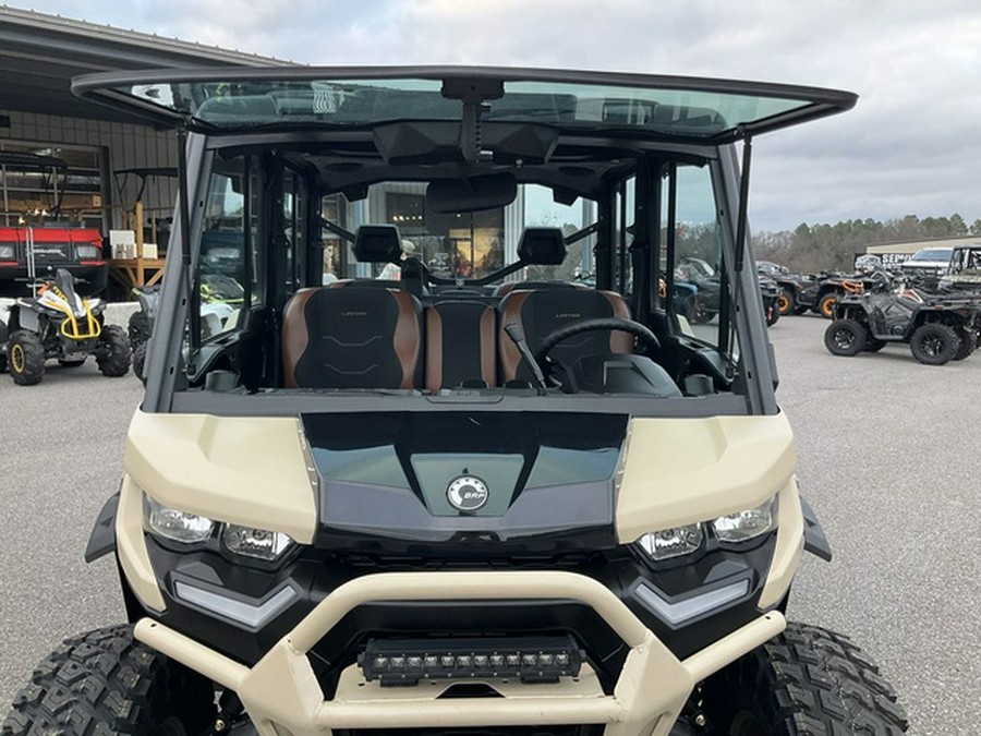 2024 Can-Am Defender MAX Limited HD10 Desert Tan & Timeless Bl