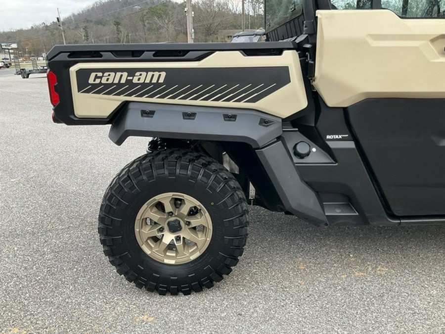 2024 Can-Am Defender MAX Limited HD10 Desert Tan & Timeless Bl