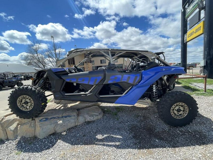 2024 Can-Am® Maverick X3 MAX X rs Turbo RR with Smart-Shox Dazzling Blue & Carbon Black