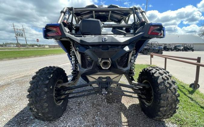 2024 Can-Am® Maverick X3 MAX X rs Turbo RR with Smart-Shox Dazzling Blue & Carbon Black