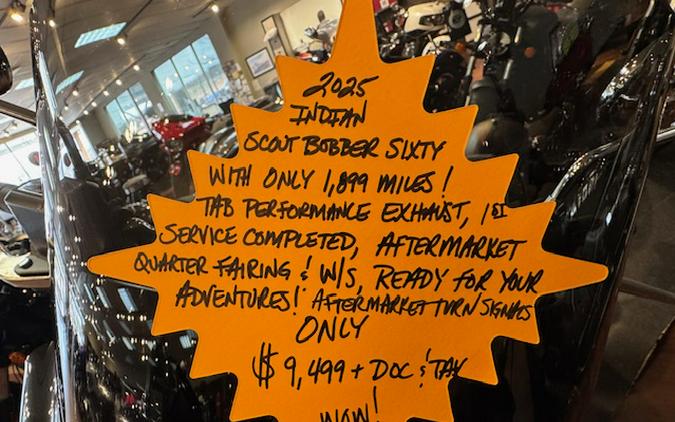2025 Indian Motorcycle® Scout Sixty Bobber