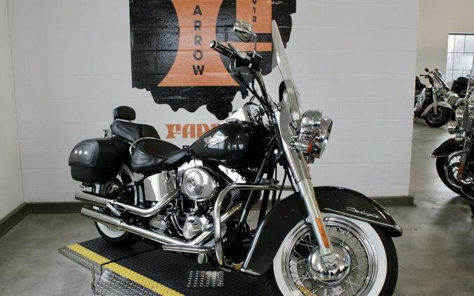 Used 2006 Harley-Davidson Softail Deluxe FLSTN Motorcycle For Sale In Sunbury, OH