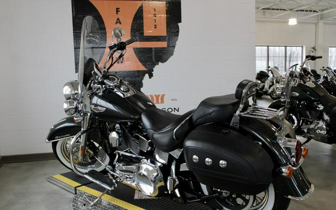 Used 2006 Harley-Davidson Softail Deluxe FLSTN Motorcycle For Sale In Sunbury, OH