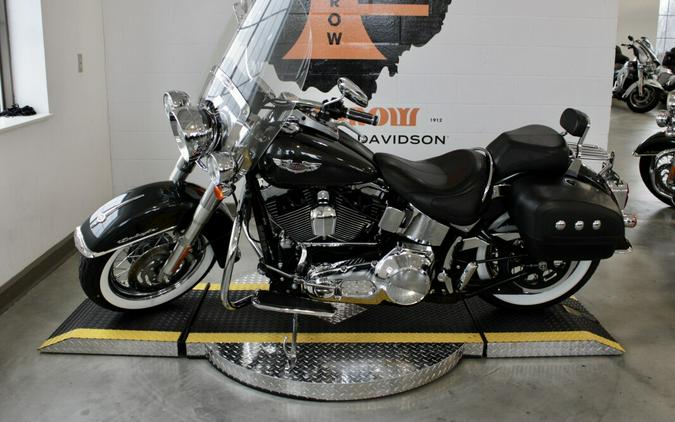Used 2006 Harley-Davidson Softail Deluxe FLSTN Motorcycle For Sale In Sunbury, OH