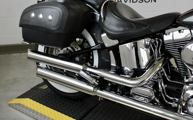 Used 2006 Harley-Davidson Softail Deluxe FLSTN Motorcycle For Sale In Sunbury, OH