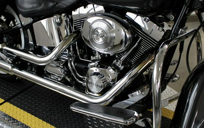 Used 2006 Harley-Davidson Softail Deluxe FLSTN Motorcycle For Sale In Sunbury, OH