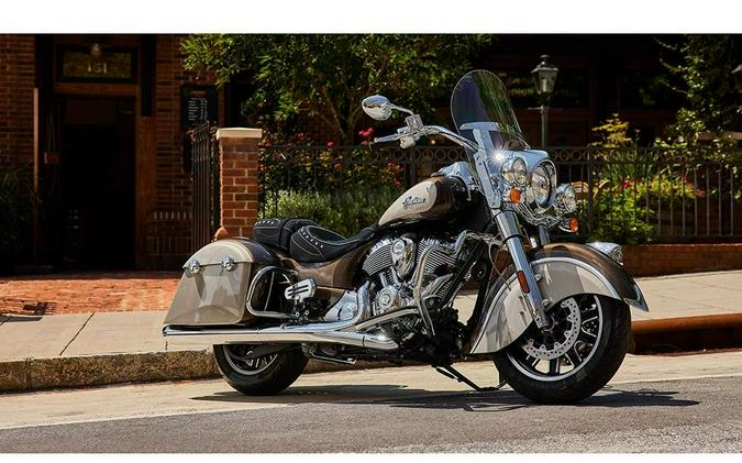 2023 Indian Motorcycle SPRINGFIELD, BRNZE PEARL/SILVR QUARTZ, 49ST