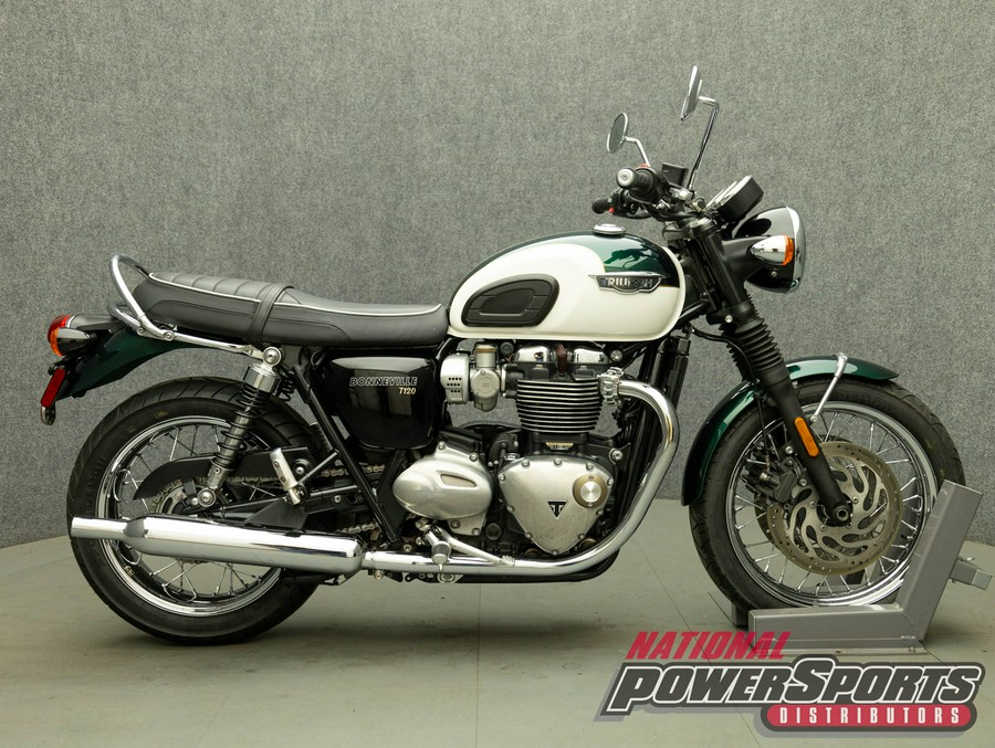 2018 TRIUMPH BONNEVILLE T120 W/ABS