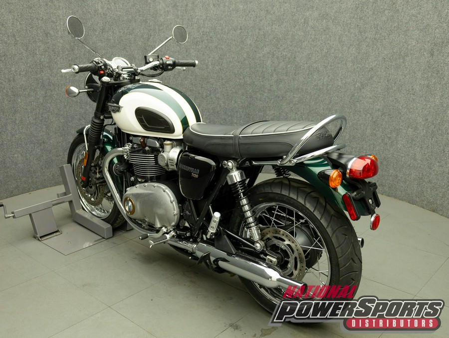 2018 TRIUMPH BONNEVILLE T120 W/ABS