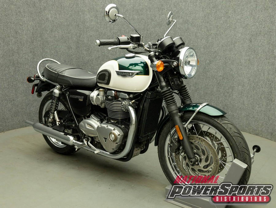 2018 TRIUMPH BONNEVILLE T120 W/ABS