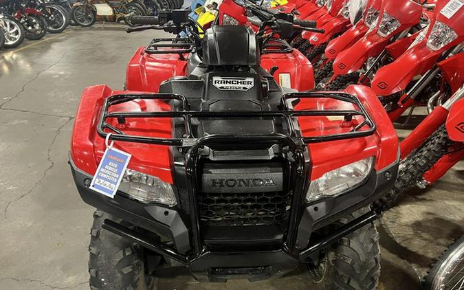 2017 Honda FourTrax Rancher 4X4 ES