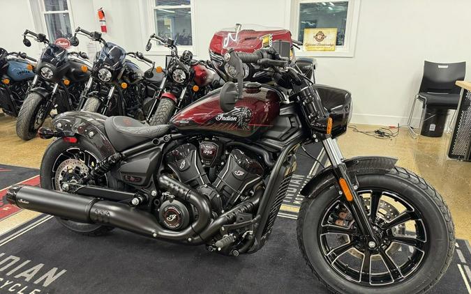2026 Indian Motorcycle® Scout Bobber 125th Anniversary Edition 125th Anniversary Red with Black Cry