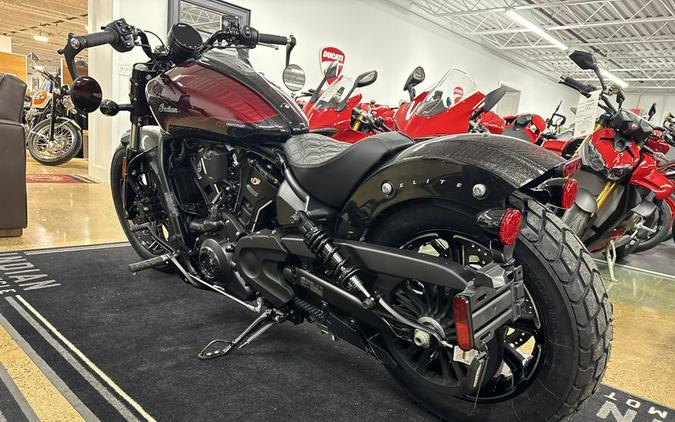 2026 Indian Motorcycle® Scout Bobber 125th Anniversary Edition 125th Anniversary Red with Black Cry
