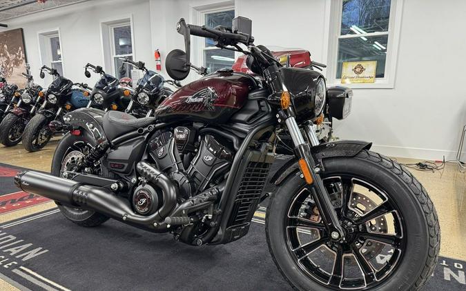 2026 Indian Motorcycle® Scout Bobber 125th Anniversary Edition 125th Anniversary Red with Black Cry