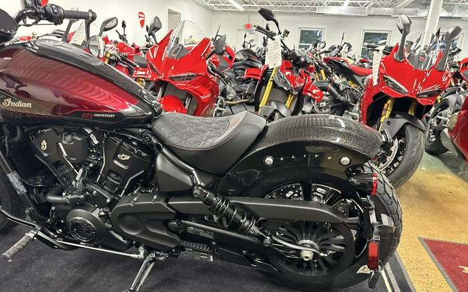 2026 Indian Motorcycle® Scout Bobber 125th Anniversary Edition 125th Anniversary Red with Black Cry