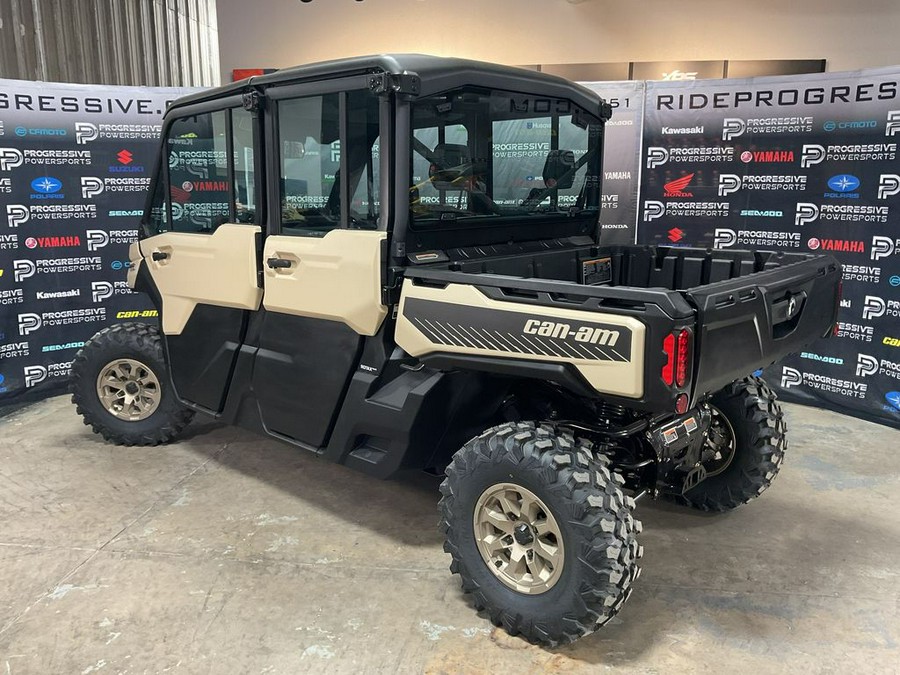 2024 Can-Am® Defender MAX Limited HD10 Desert Tan & Timeless Black