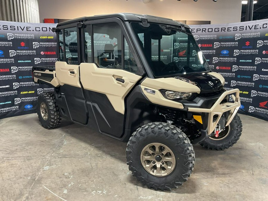 2024 Can-Am® Defender MAX Limited HD10 Desert Tan & Timeless Black