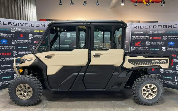 2024 Can-Am® Defender MAX Limited HD10 Desert Tan & Timeless Black