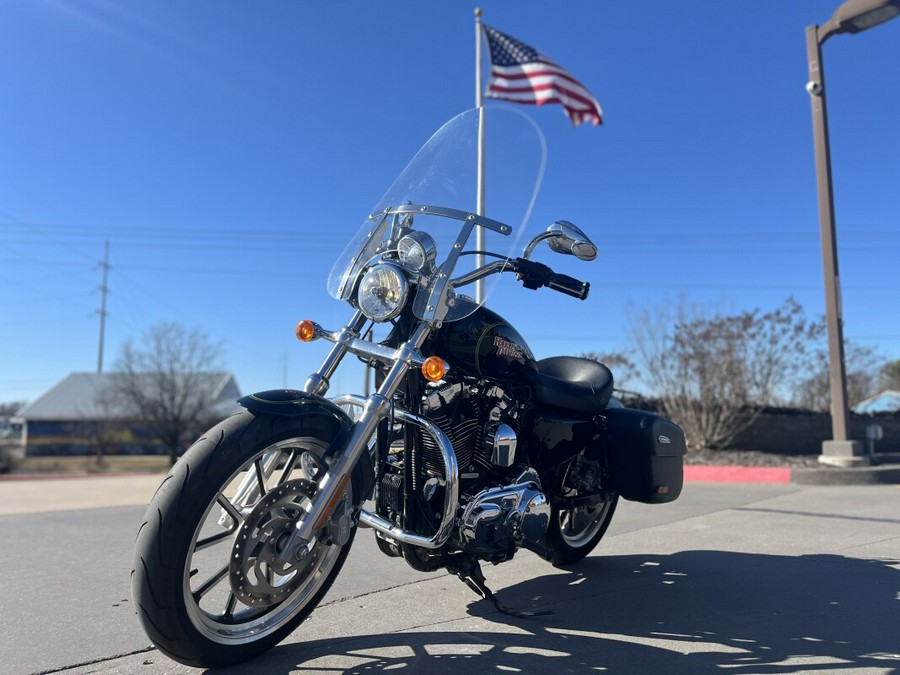 2015 Harley-Davidson® SuperLow® XL1200T Deep Jade Pearl/Vivid Black 402604