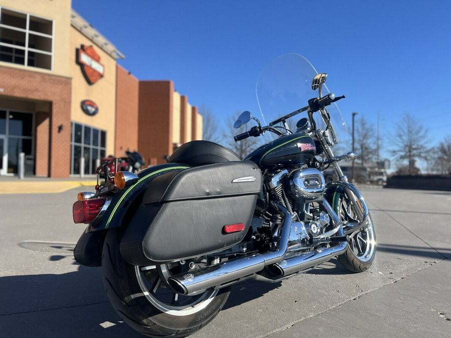 2015 Harley-Davidson® SuperLow® XL1200T Deep Jade Pearl/Vivid Black 402604