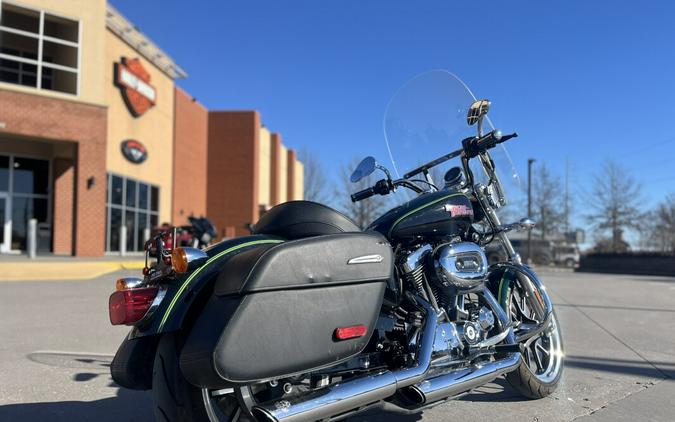 2015 Harley-Davidson® SuperLow® XL1200T Deep Jade Pearl/Vivid Black 402604