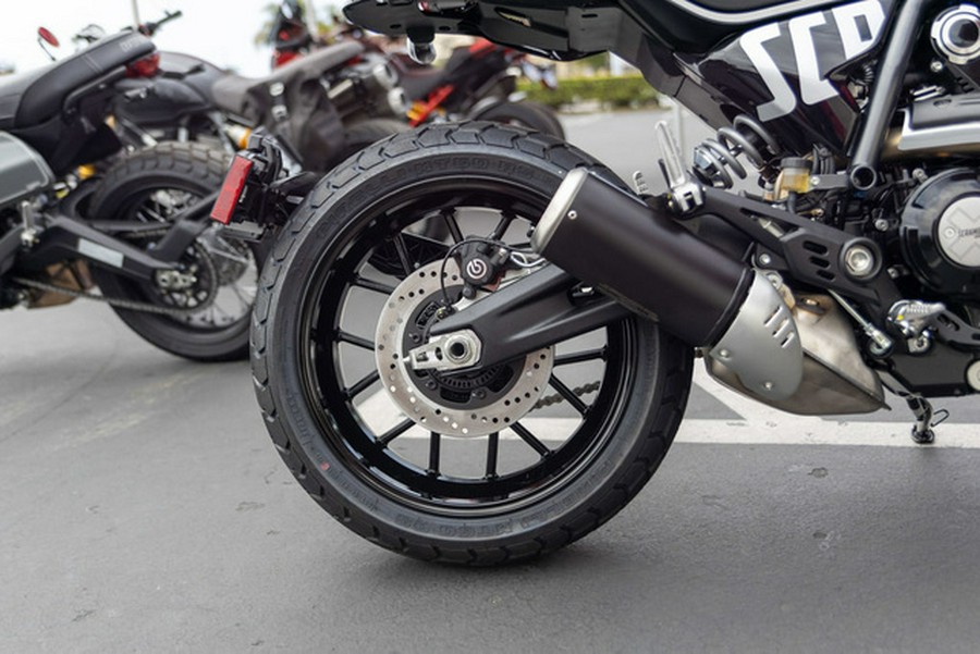 2025 Ducati Scrambler Icon Thrilling Black