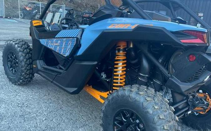2026 Can-Am® Maverick X3 DS Turbo RR Scandi Blue & Orange Crush