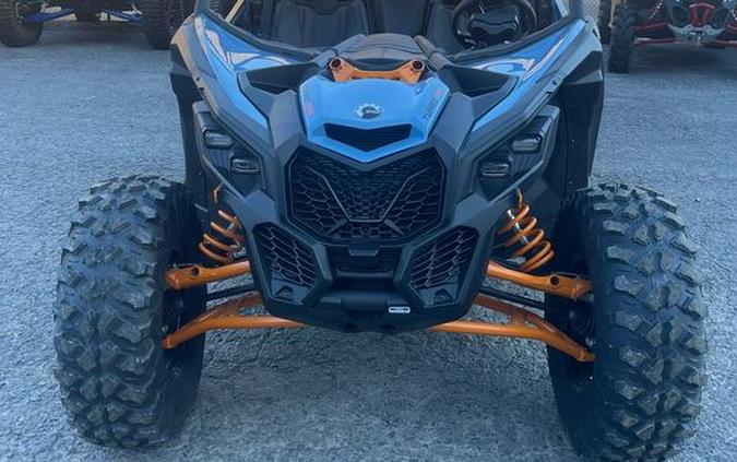 2026 Can-Am® Maverick X3 DS Turbo RR Scandi Blue & Orange Crush