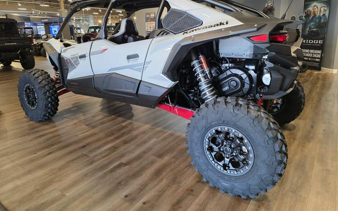 2026 Kawasaki TERYX5 H2 Deluxe eS Ice Gray / Flat Ebony - 111816