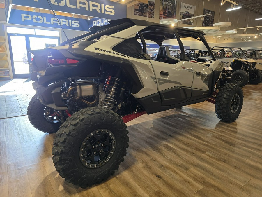 2026 Kawasaki TERYX5 H2 Deluxe eS Ice Gray / Flat Ebony - 111816