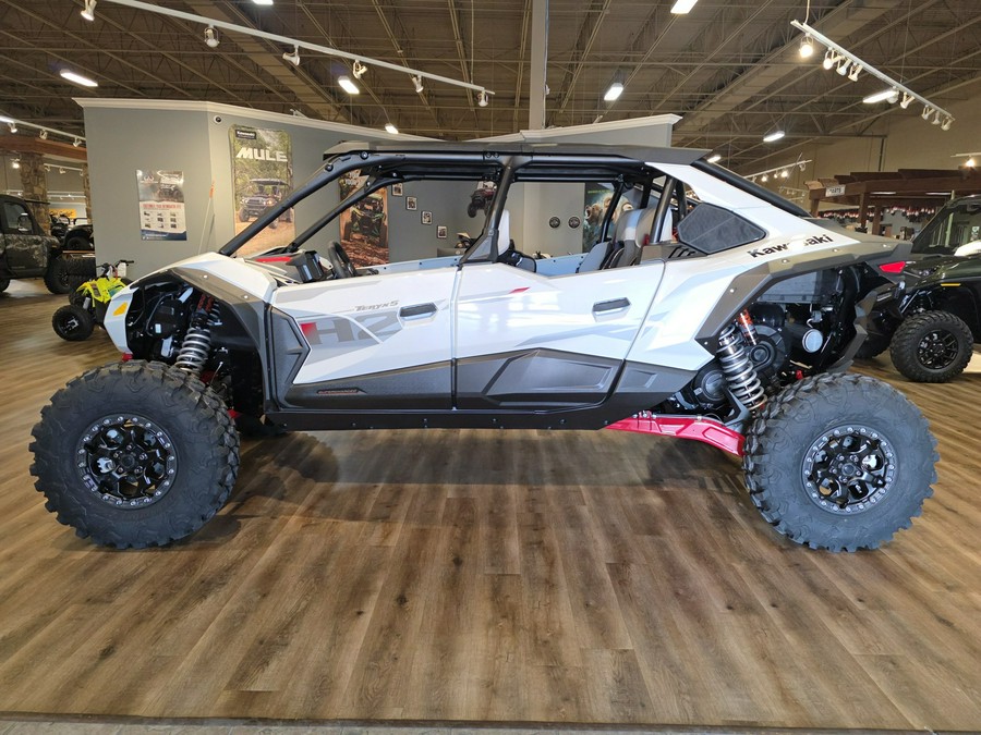 2026 Kawasaki TERYX5 H2 Deluxe eS Ice Gray / Flat Ebony - 111816