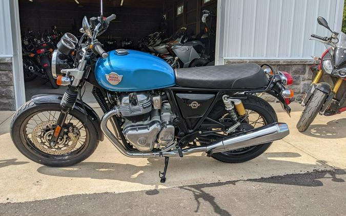 2022 Royal Enfield Int650 Ventura Blue