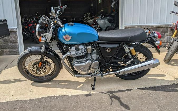 2022 Royal Enfield Int650 Ventura Blue