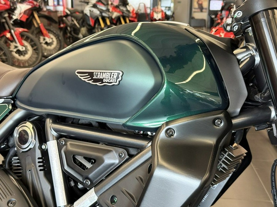 2026 Ducati Scrambler Nightshift Emerald Green Nightshift (2G) Blue
