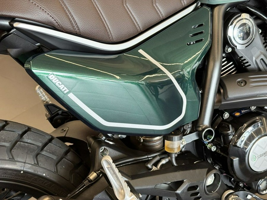 2026 Ducati Scrambler Nightshift Emerald Green Nightshift (2G) Blue