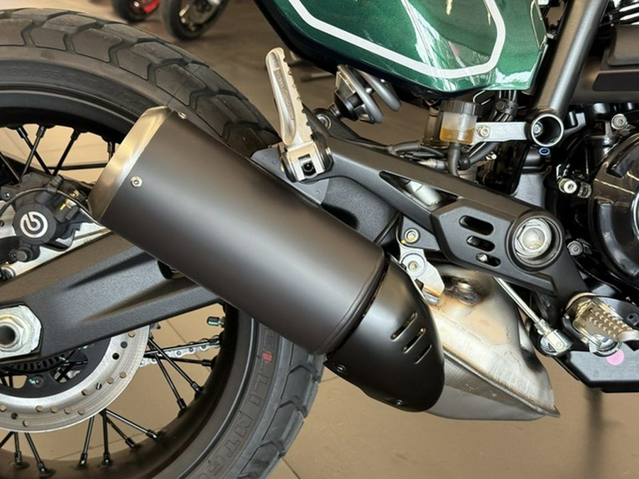 2026 Ducati Scrambler Nightshift Emerald Green Nightshift (2G) Blue