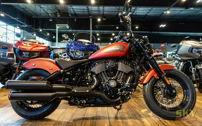 2024 Indian Chief Bobber Dark Horse Sunset Red Smoke