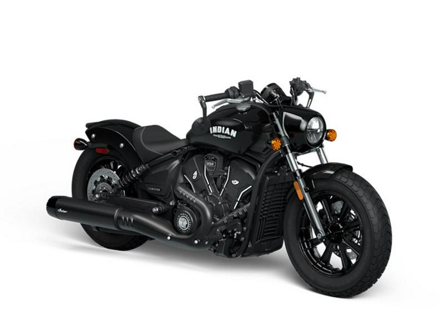 2025 Indian Motorcycle® Scout® Bobber Limited +Tech Black Metallic