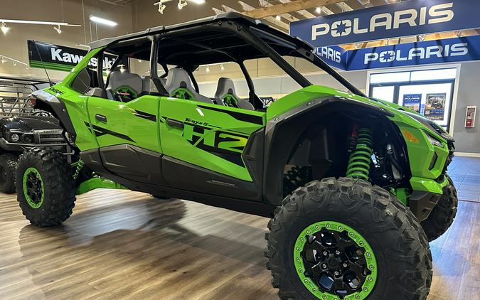 2026 Kawasaki TERYX5 H2 Deluxe eS Lime Green/Flat Ebony - 111815