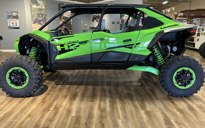 2026 Kawasaki TERYX5 H2 Deluxe eS Lime Green/Flat Ebony - 111815
