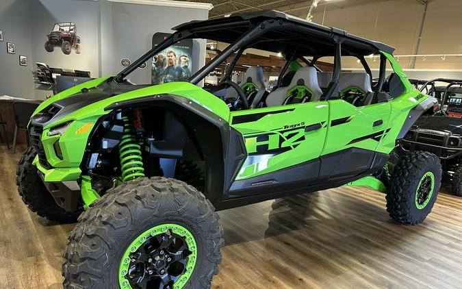 2026 Kawasaki TERYX5 H2 Deluxe eS Lime Green/Flat Ebony - 111815