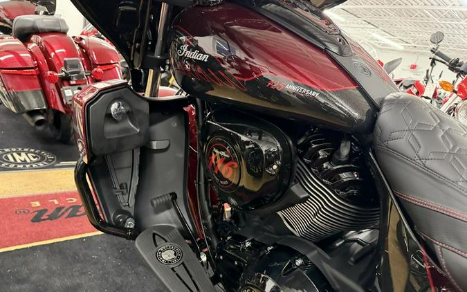2026 Indian Motorcycle® Roadmaster 125th Anniversary Edition 125th Anniversary Red with Black Cryst