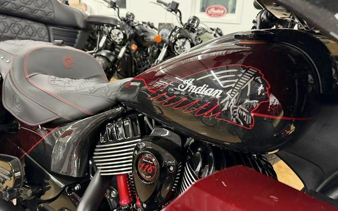 2026 Indian Motorcycle® Roadmaster 125th Anniversary Edition 125th Anniversary Red with Black Cryst
